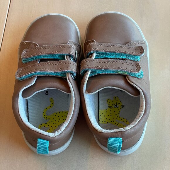 Ten Little Toddler Little Everyday Original Sneaker, Mocha Brown - Size 8 - Picture 3 of 9